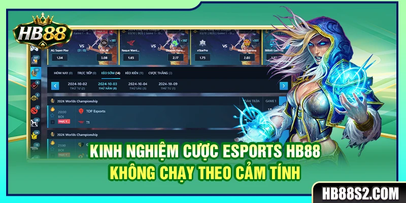 Kinh Nghiệm Esports HB88 Không Chạy Theo Cảm Tính 1 Kinh Nghiệm Esports HB88 Không Chạy Theo Cảm Tính