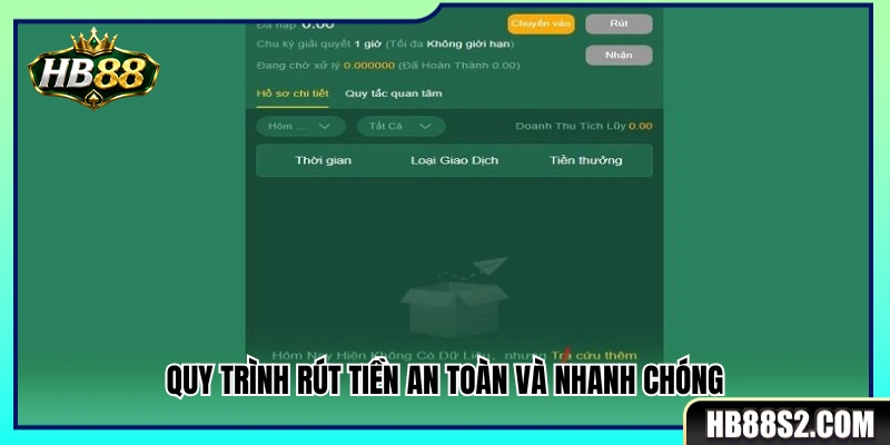 Nạp Rút HB88 2 Hướng dẫn các bước rút tiền siêu tốc và bảo mật